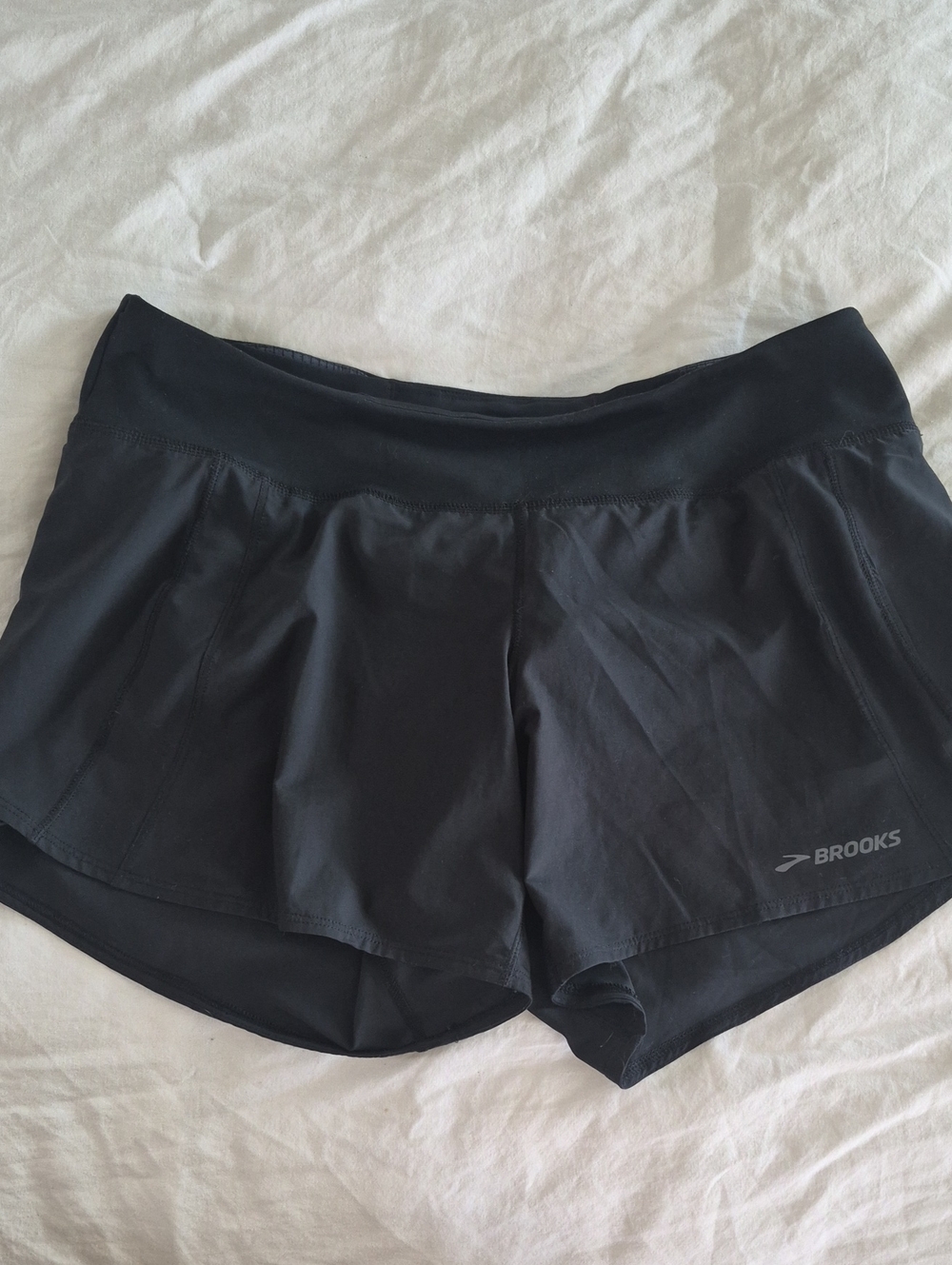 Brooks Women's Black Run Shorts